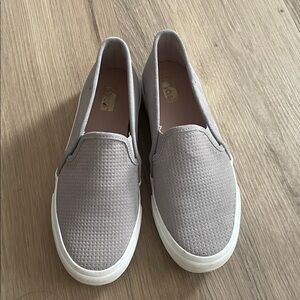 Casual Gray Slip-On Women’s Shoes